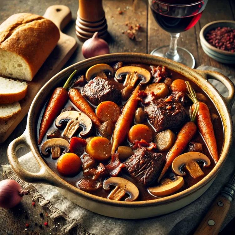 Boeuf Bourguignon opskrift: Sådan laver du den