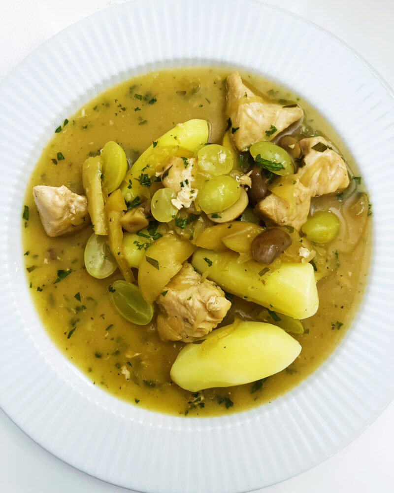 Calvadoskylling – i selskab med æbler og sprut