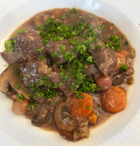 boeuf bourguignon er en fantastisk ret